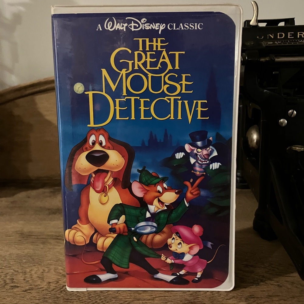 Disney Great Mouse Detective VHS